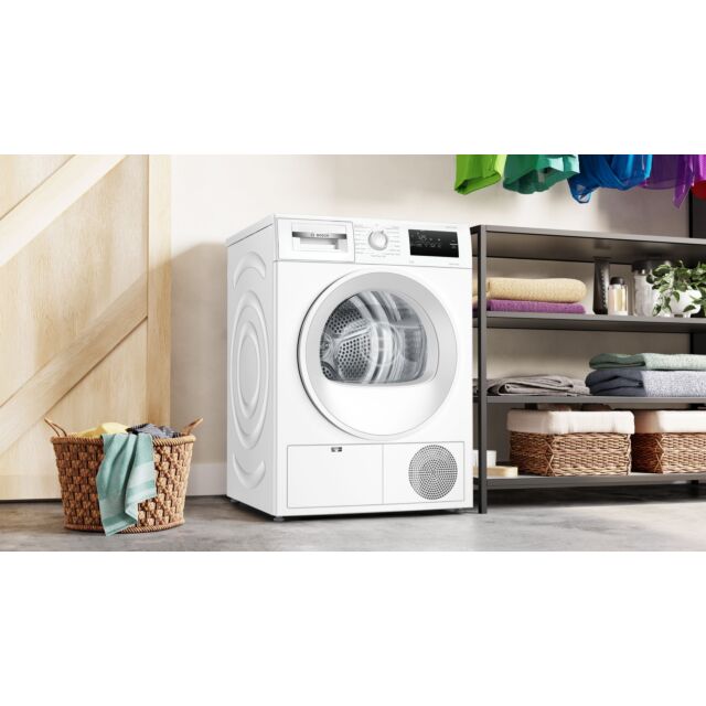 Bosch WTH85225GB Series 4, Heat pump tumble dryer, 8 kg