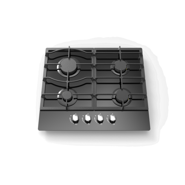 Cata UBGOG601BK 60Cm 4 Burner Hob
