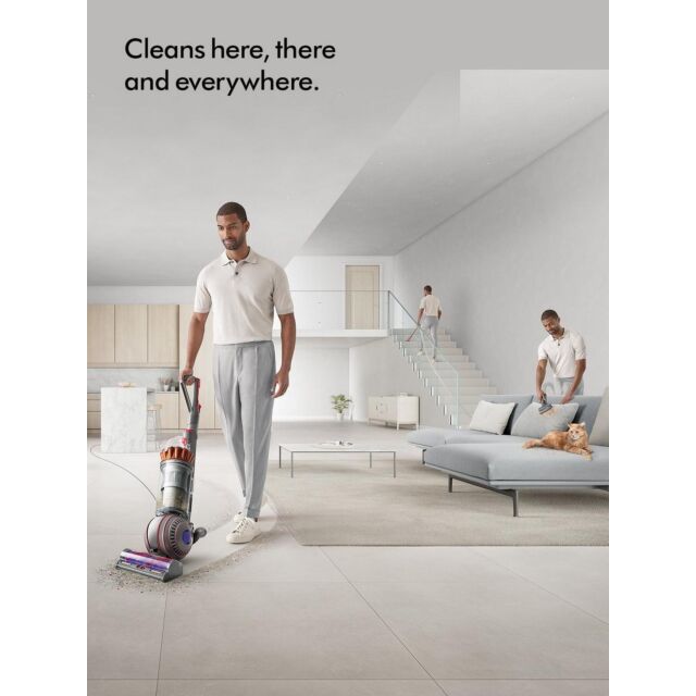 Dyson BALLANIMALMFNEW Ball Animal Multi-Floor Upright Vacuum Cleaner - Silver