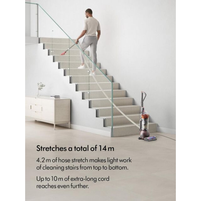 Dyson BALLANIMALMFNEW Ball Animal Multi-Floor Upright Vacuum Cleaner - Silver