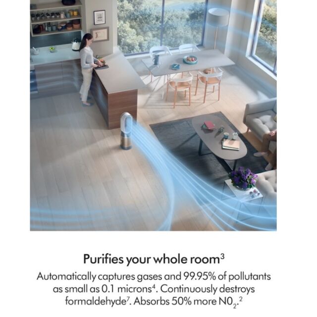 Dyson HP12 (544557-01) Purifier De-NOx - White/Gold