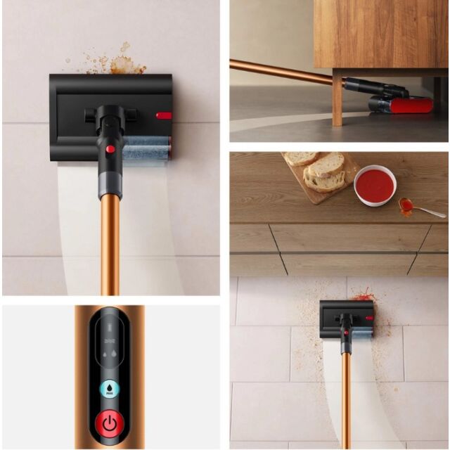 Dyson PENWASHKIT Pencilwash Wet Floor Cleaner With Hard Floor Cleaning Solution - Copper