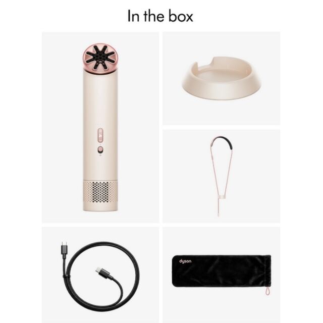 Dyson PF01-SKY (641017-01) HushJetTM Mini Cool - Carnelian / Sky