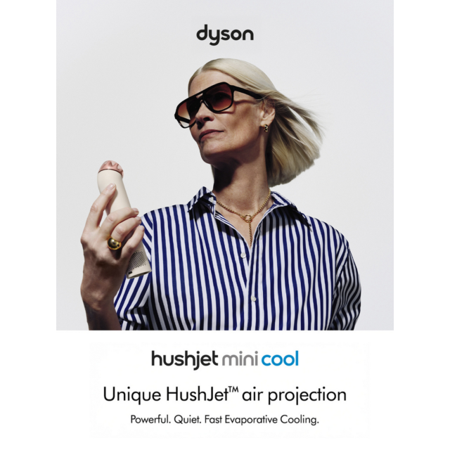 Dyson PF01-ST (641010-01) HushJetTM Mini Cool - Stone / Blush