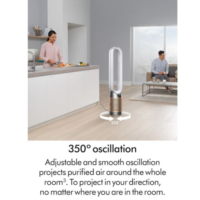 Dyson TP12 (544535-01) Purifier Fan - White/Gold