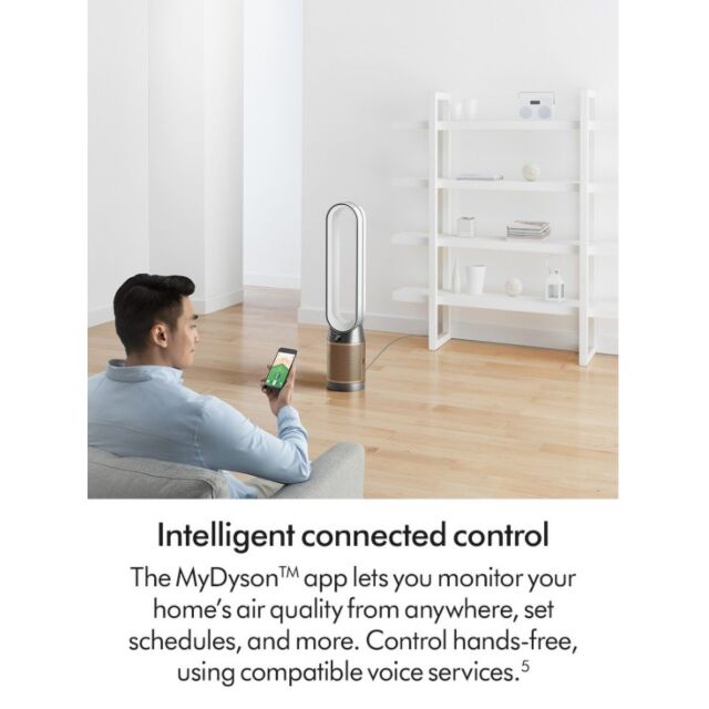 Dyson TP12 (544535-01) Purifier Fan - White/Gold