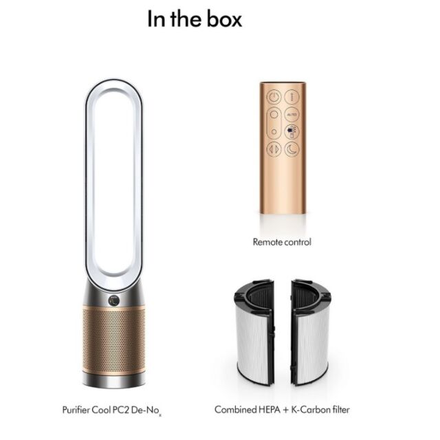 Dyson TP12 (544535-01) Purifier Fan - White/Gold