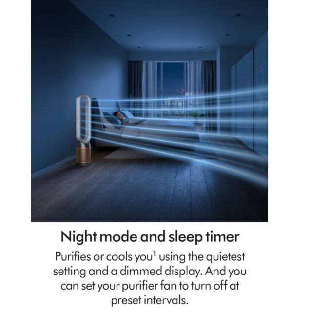 Dyson TP12 (544535-01) Purifier Fan - White/Gold