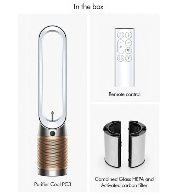 Dyson TP14 (491371-01) Purifier Fan - White/Gold
