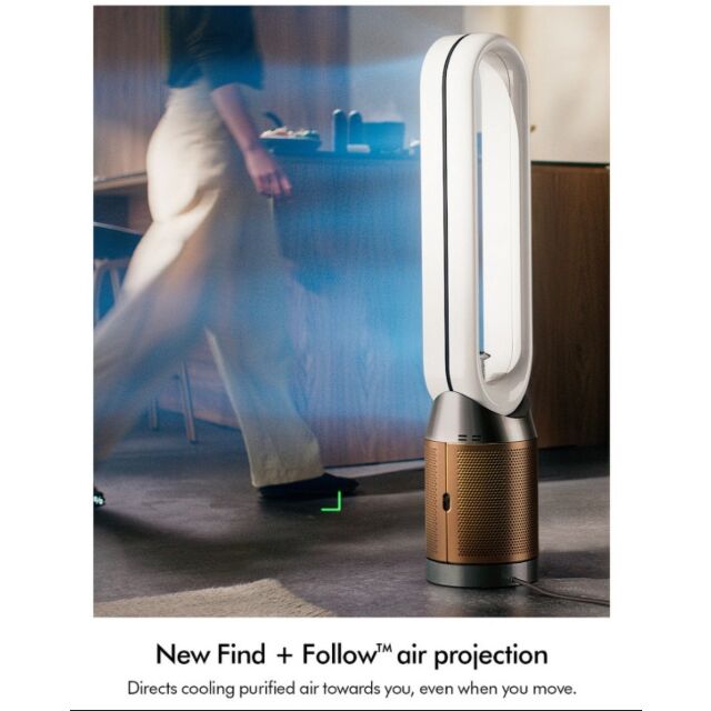 Dyson TP14 (491371-01) Purifier Fan - White/Gold