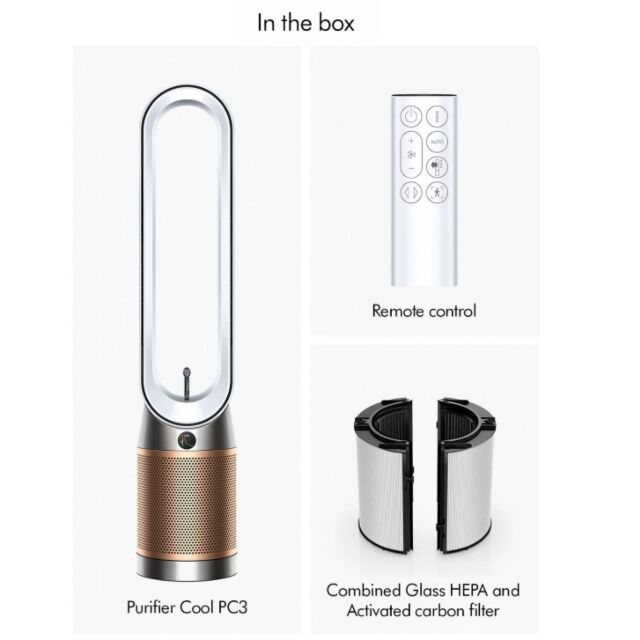 Dyson TP14 (491371-01) Purifier Fan - White/Gold