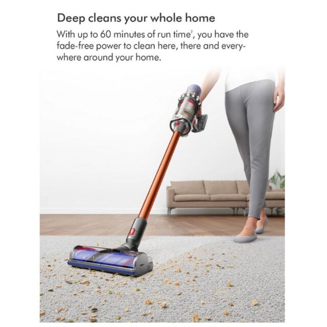 Dyson V10CYCSUB Cordless Cyclone Vacuum - Nickel/Copper