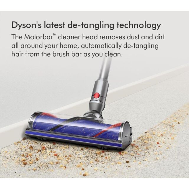 Dyson V12-2023 Cordless Stick Vacuum - 60 Minutes Run Time - Nickel