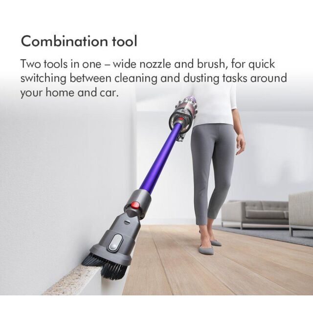 Dyson V15-2024 Cordless Vacuum - 60 Minutes Run Time - Yellow/Nickel