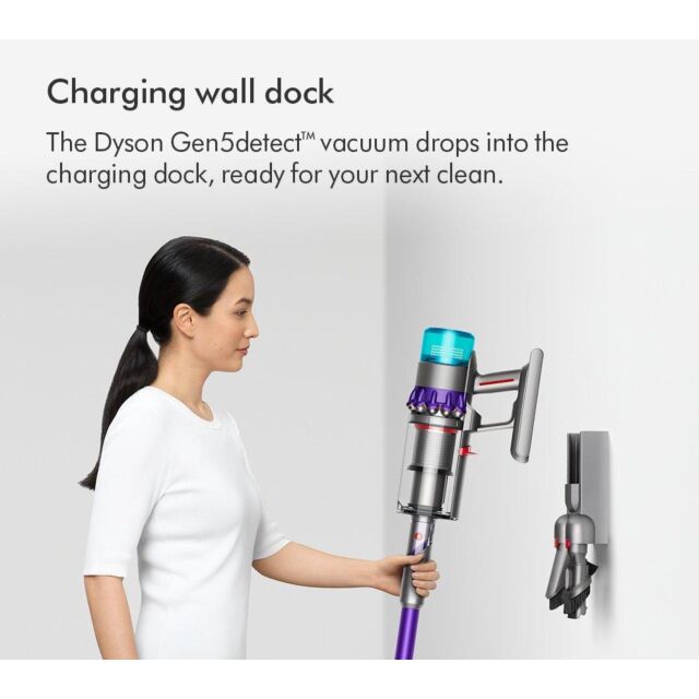 Dyson V15-2024 Cordless Vacuum - 60 Minutes Run Time - Yellow/Nickel