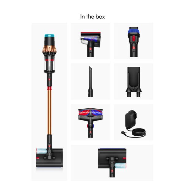 Dyson V16PISTANMLSUB DS60 Piston Animal Submarine? wet and dry vacuum cleaner - Black/ Copper