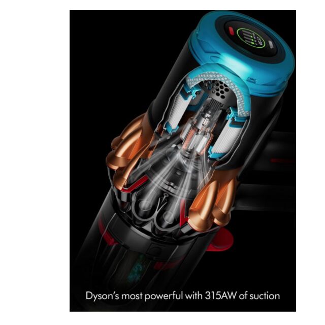 Dyson V16PISTANMLSUB DS60 Piston Animal Submarine? wet and dry vacuum cleaner - Black/ Copper