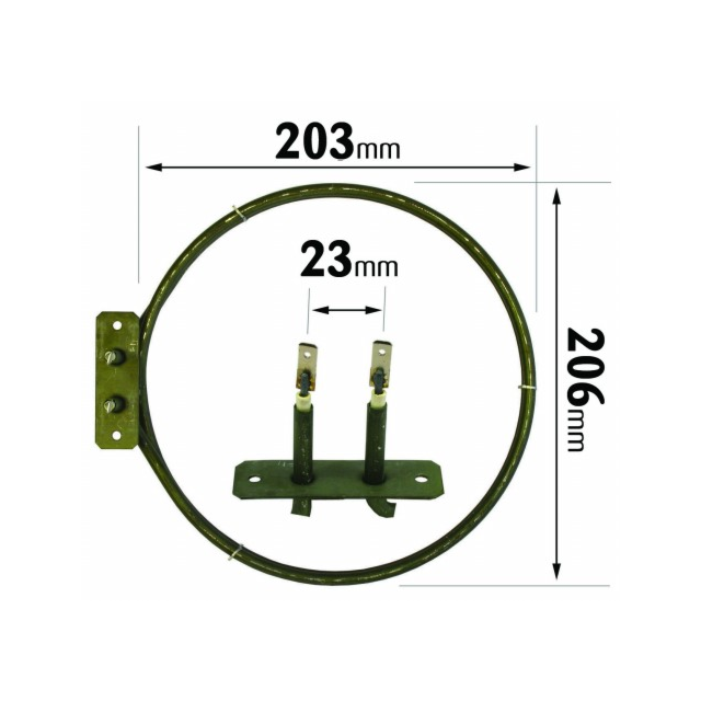 Electrolux Cooker Fan Oven Element 2400W 2 Turn ELE2054