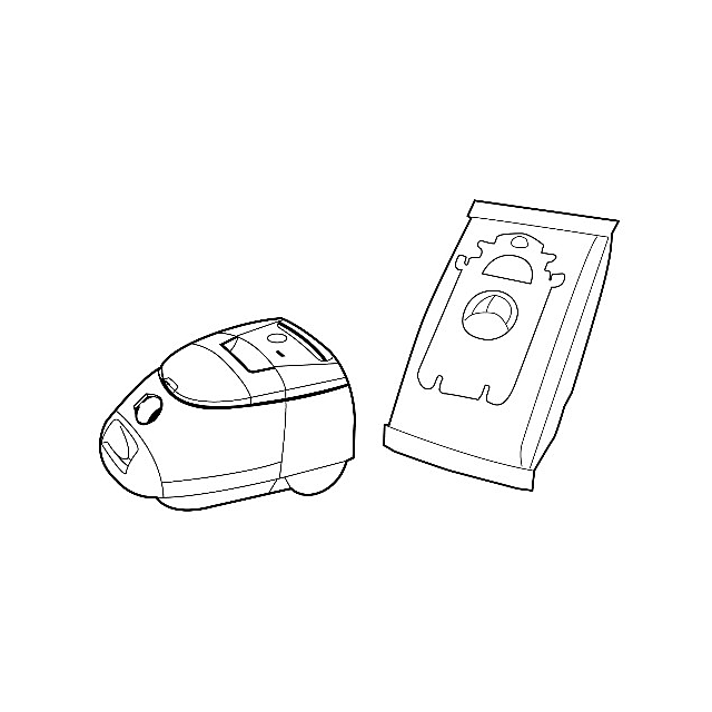 AEG Cylinder Vacuum Cleaner Paper Dust Bags SDB328