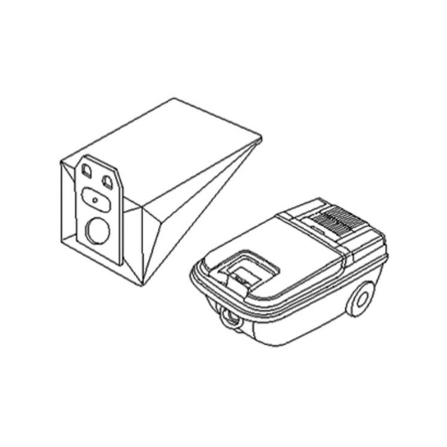 Electrolux Replacement Vacuum Cleaner Paper Dust Bags SDB96