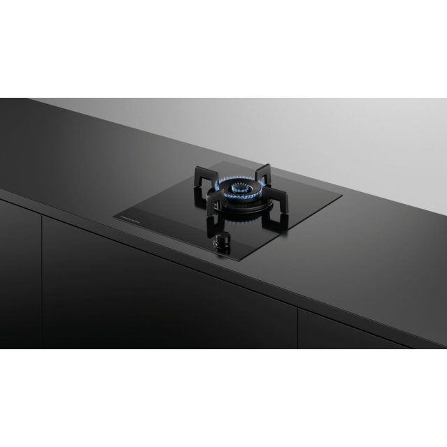 Fisher + Paykel CG604DLPGB4 60cm 4 Burner Gas Hob in Black Glass
