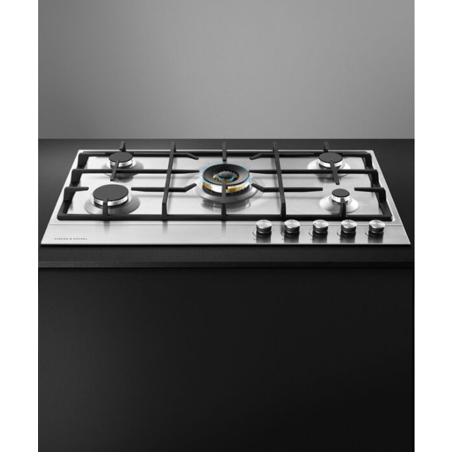 Fisher + Paykel CG905DNGX1 90cm Gas Hob - Stainless Steel