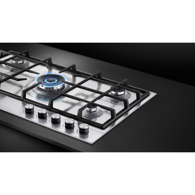 Fisher + Paykel CG905DNGX1 90cm Gas Hob - Stainless Steel