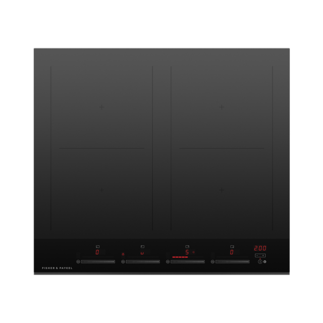 Fisher + Paykel CI604DTB4 60cm Induction Hob - Black Glass