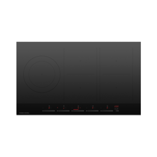 Fisher + Paykel CI905DTB4 90cm Induction Hob - Black Glass