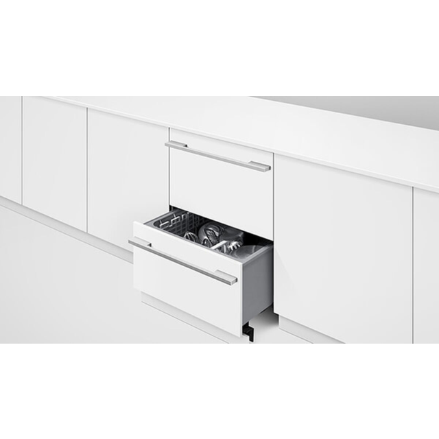 Fisher + Paykel DD60DHI9 Integrated Double Dish Drawer - 12 Place Settings