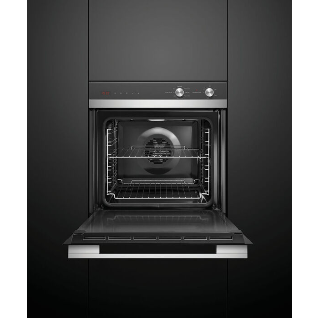 Fisher + Paykel OB60SC7CEX3 Built In Electric Single Oven - Black / Stai