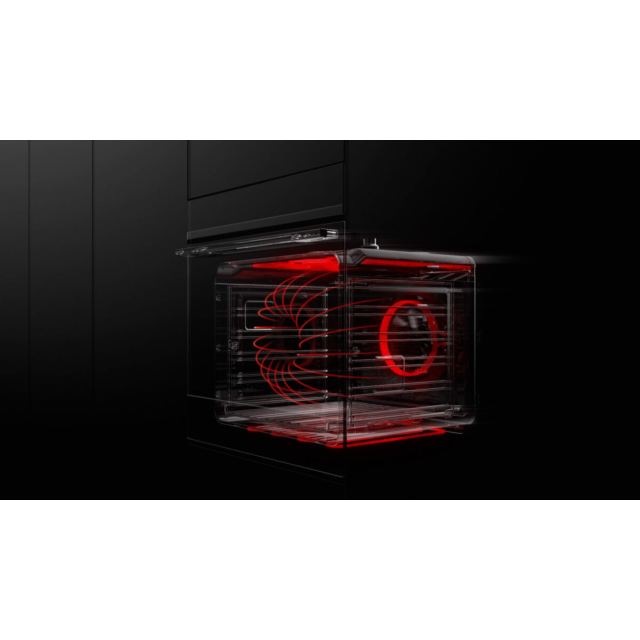 Fisher + Paykel OB60SC7CEX3 Built In Electric Single Oven - Black / Stai