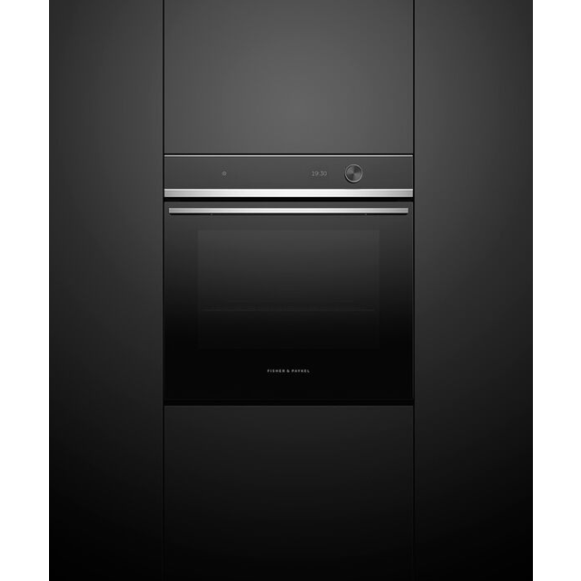 Fisher + Paykel OB60SD16PLX1 59.6cm Single Built In Pyrolytic Oven