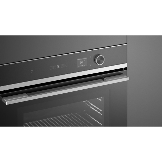 Fisher + Paykel OM60NDLX1 Built In Combination Microwave Oven - Stainless Steel
