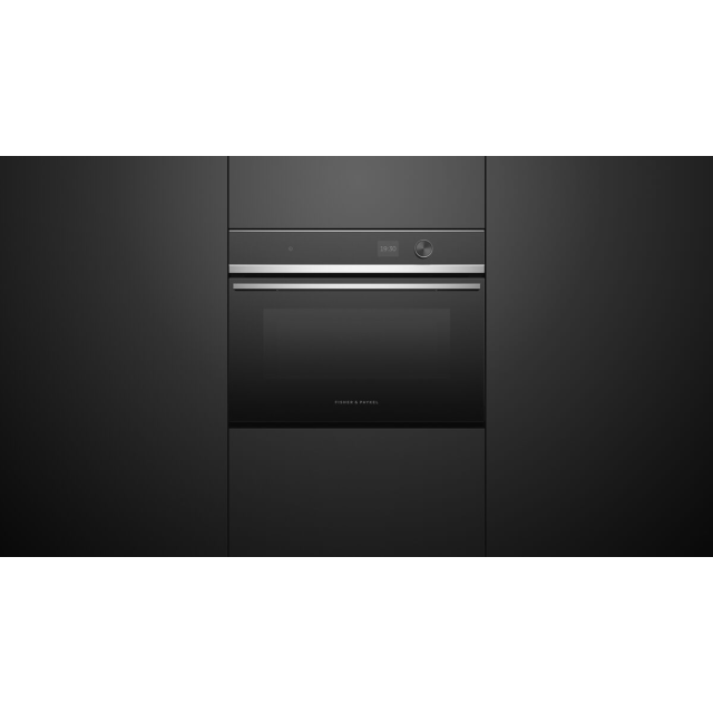 Fisher + Paykel OM60NDLX1 Built In Combination Microwave Oven - Stainless Steel