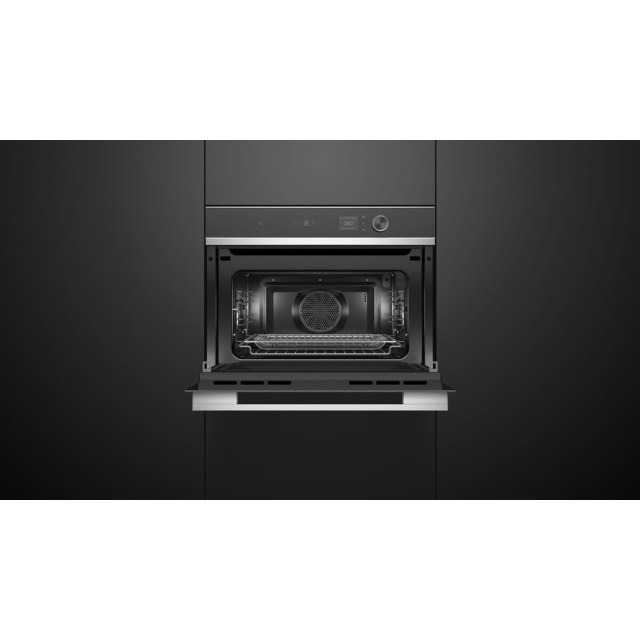 Fisher + Paykel OM60NDLX1 Built In Combination Microwave Oven - Stainless Steel