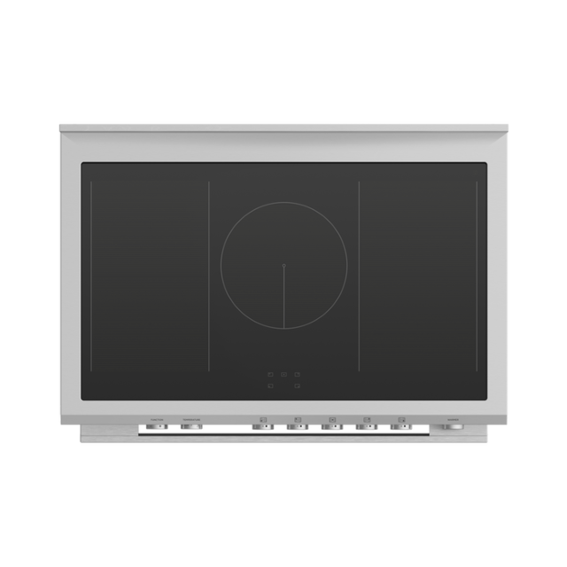 Fisher + Paykel OR90SDI6X1 90Cm 5 Zone Induction Pyrolytic Cooker - Stainless Steel