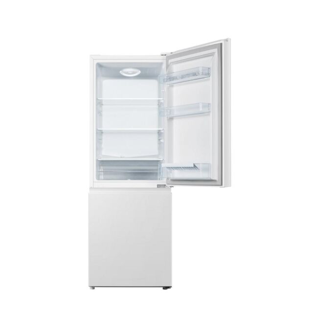 Fridgemaster MC50165F 49.5cm Static Fridge Freezer - White