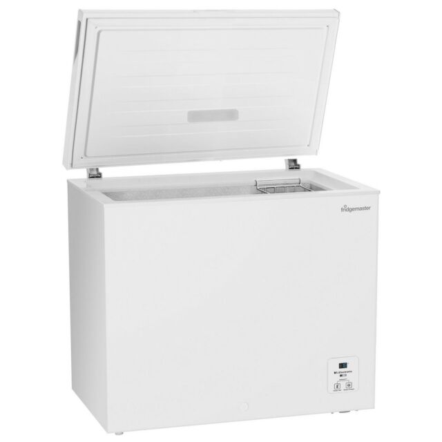 Fridgemaster MCF198E 80Cm Chest Freezer In White