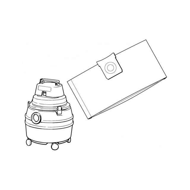 Aquavac Vacuum Cleaner Paper Dust Bags SDB284