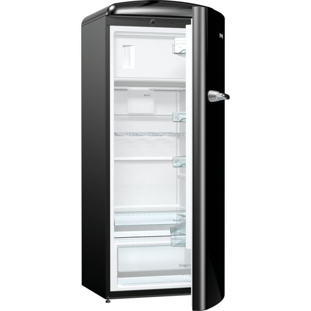 Gorenje ORB153BK Retro Fridge With Ice Box Black A+++ Energy Rating