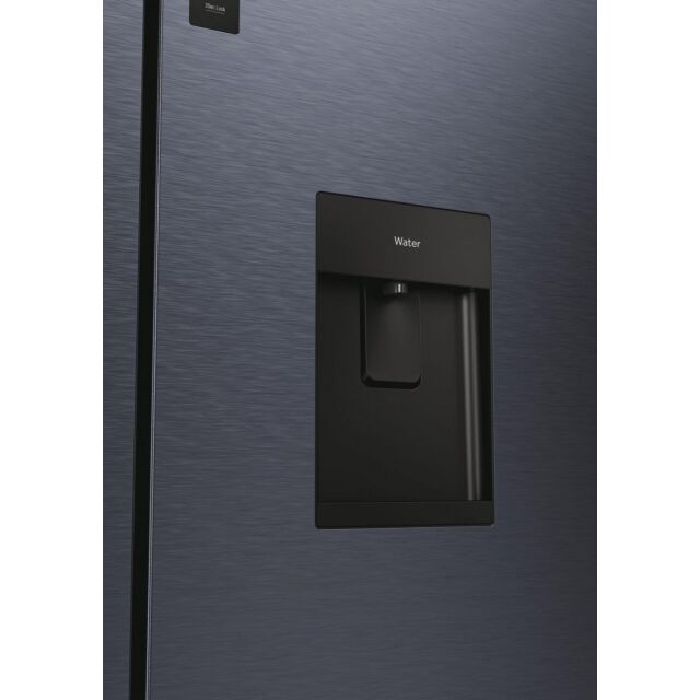 Haier HCR5919EHMB 90cm 60/40 Total No Frost American Fridge Freezer - Brushed Black