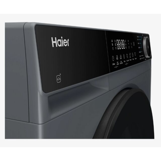 Haier HD90-D357AGU1-U X Series 5 Plus HD90 D357AGU1-UK WiFi-enabled 9 kg Heat Pump Tumble Dryer - Gr