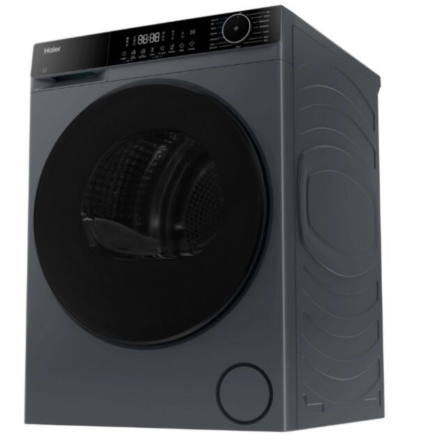 Haier HD90-D357AGU1-U X Series 5 Plus HD90 D357AGU1-UK WiFi-enabled 9 kg Heat Pump Tumble Dryer - Gr