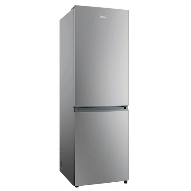 Haier HDPR3618DNPK 2D 60 Serie 3 HDPR3618DNPK 355L Total No Frost Fridge Freezer - Stainless Steel