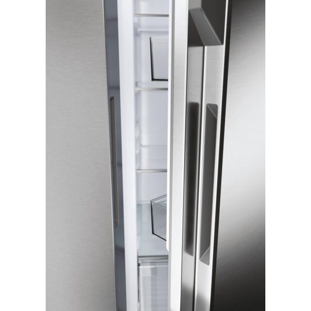 Haier HSR5918DNMP 90.5Cm Total No Frost Fridge Freezer - Pt. Inox