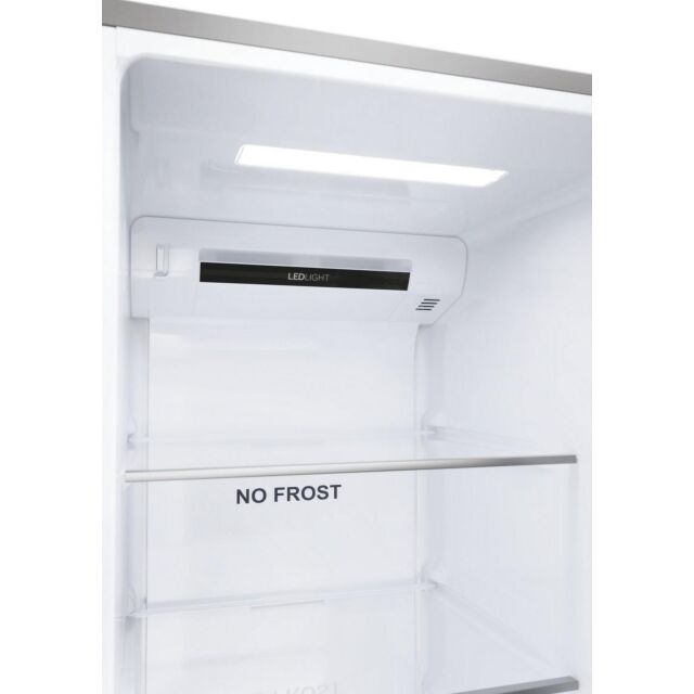 Haier HSR5918DNMP 90.5Cm Total No Frost Fridge Freezer - Pt. Inox