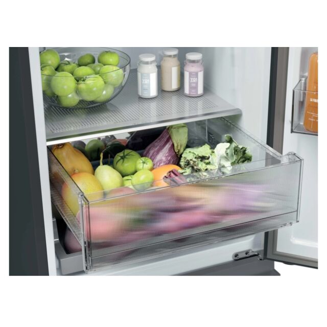 Haier HTR3518ENMTK 60/40 Fridge Freezer - Black