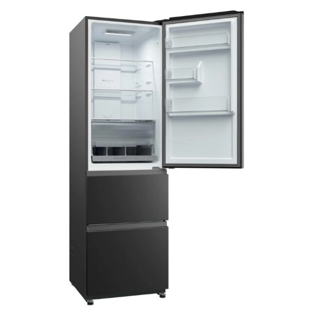 Haier HTR3518ENMTK 60/40 Fridge Freezer - Black