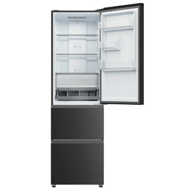 Haier HTR3518ENMTK 60/40 Fridge Freezer - Black